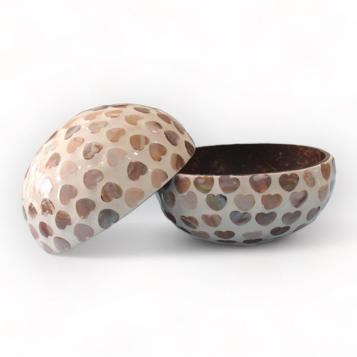 Heart Seashell Coconut Bowl (500ml)