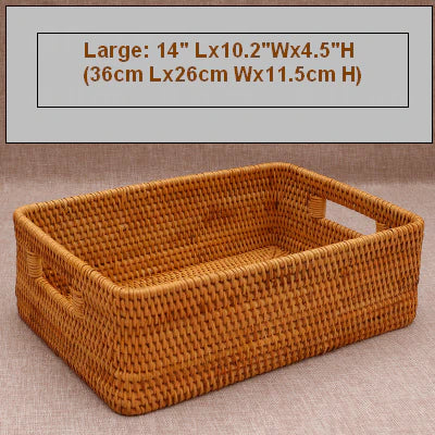 RATTAN UTILITY BASKET