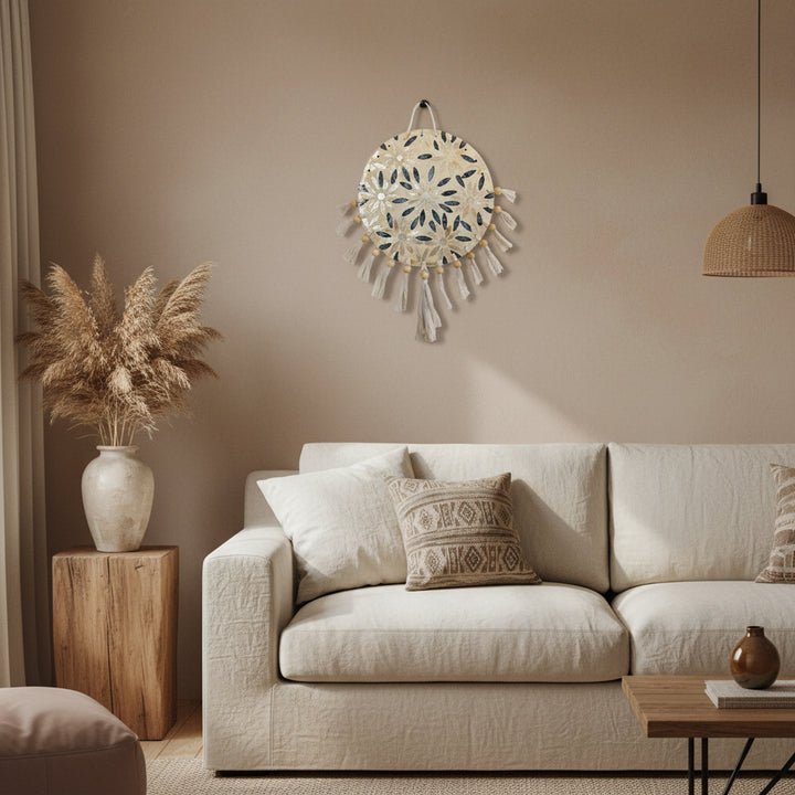SEASHELL HANGING WALL DECOR