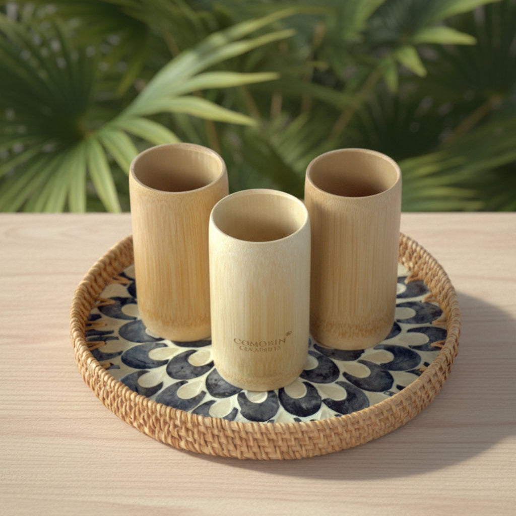 BLOOM ROUND SEASHELL TRAY