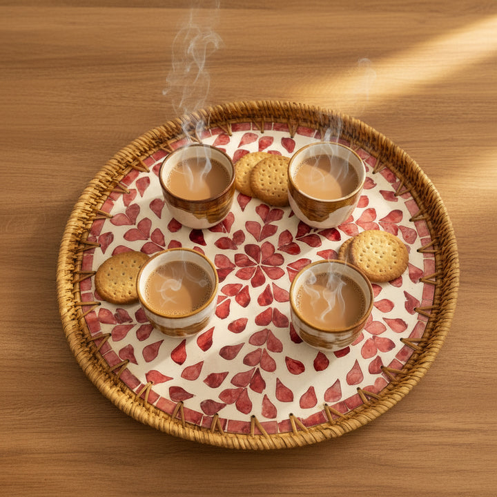 ROSE PETAL SEASHELL TRAY