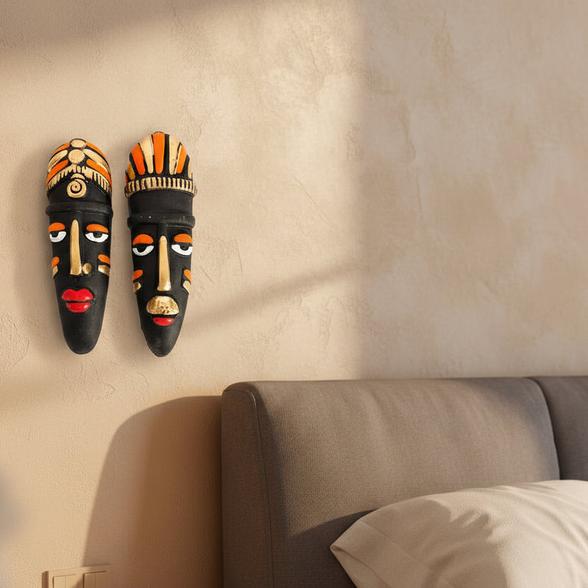 TERRACOTTA WALL HANGING MASK