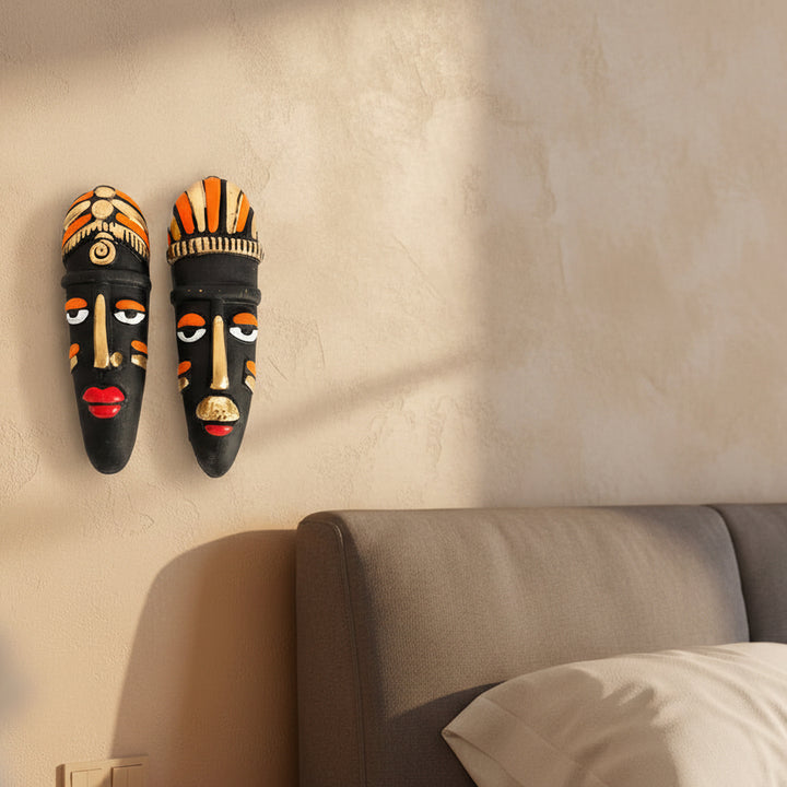TERRACOTTA WALL HANGING MASK