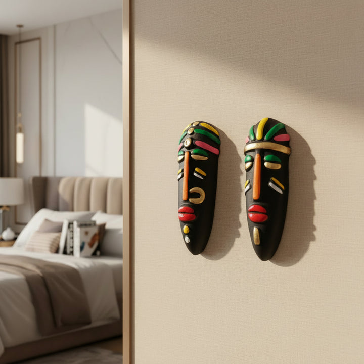 TERRACOTTA WALL HANGING MASK