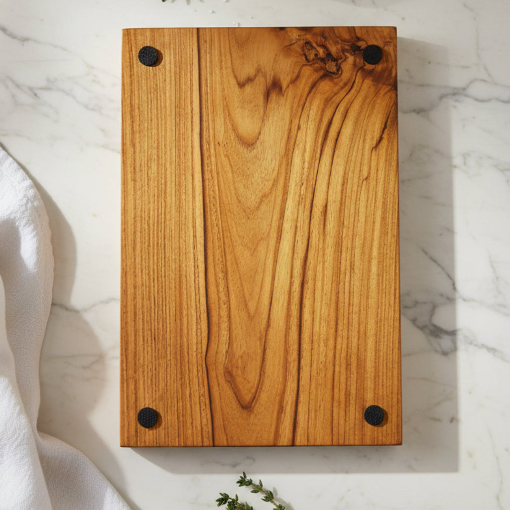 TEAK CUTTING BOARD L