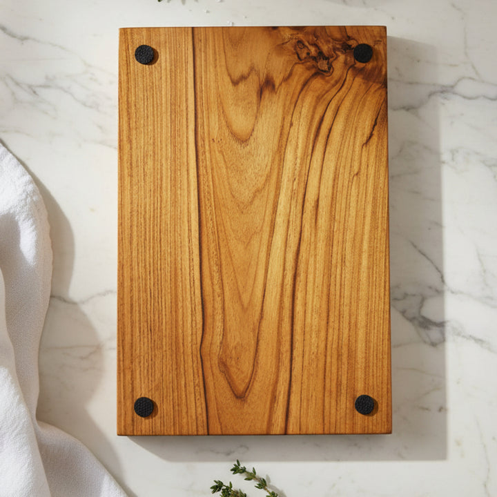 TEAK CUTTING BOARD L