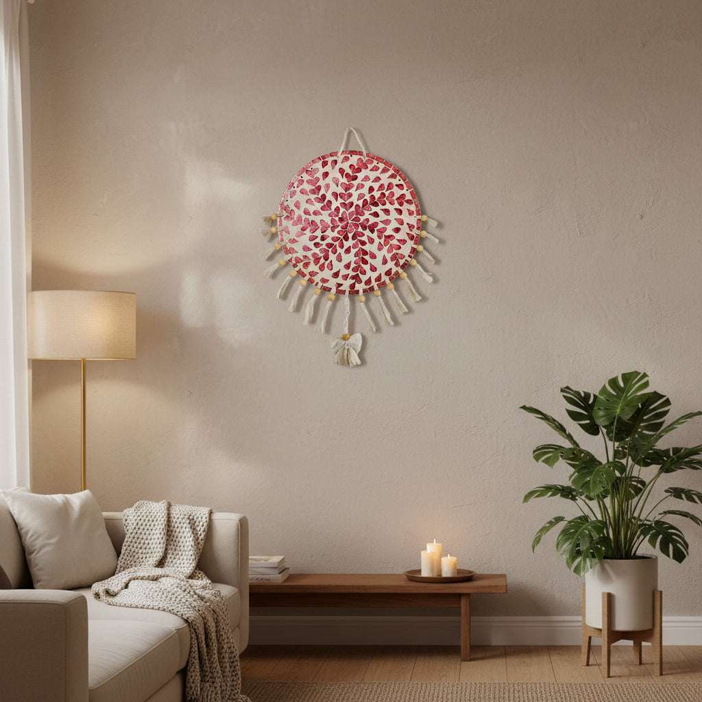 SEASHELL HANGING WALL DECOR