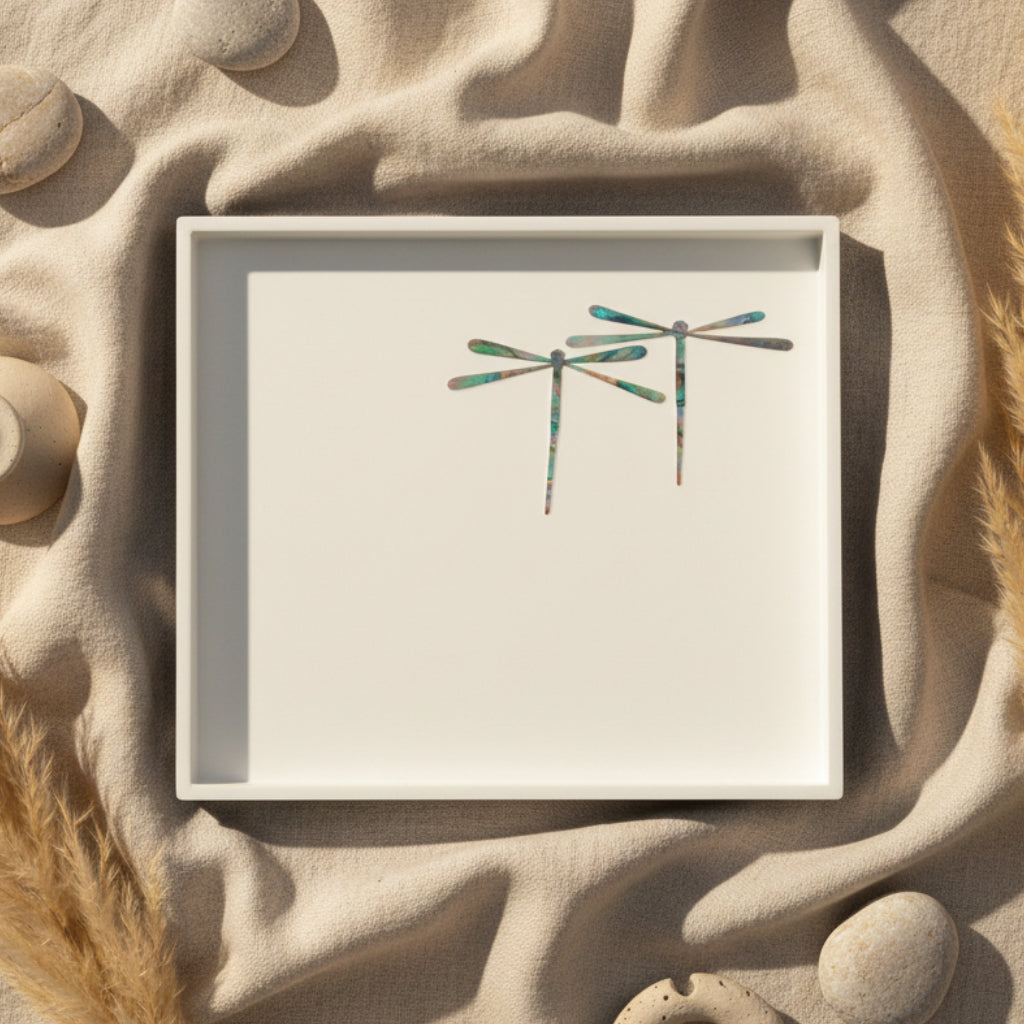 DRAGONFLY SQUARE TRAY