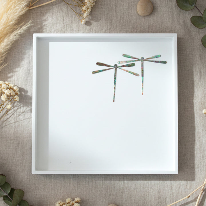 DRAGONFLY SQUARE TRAY