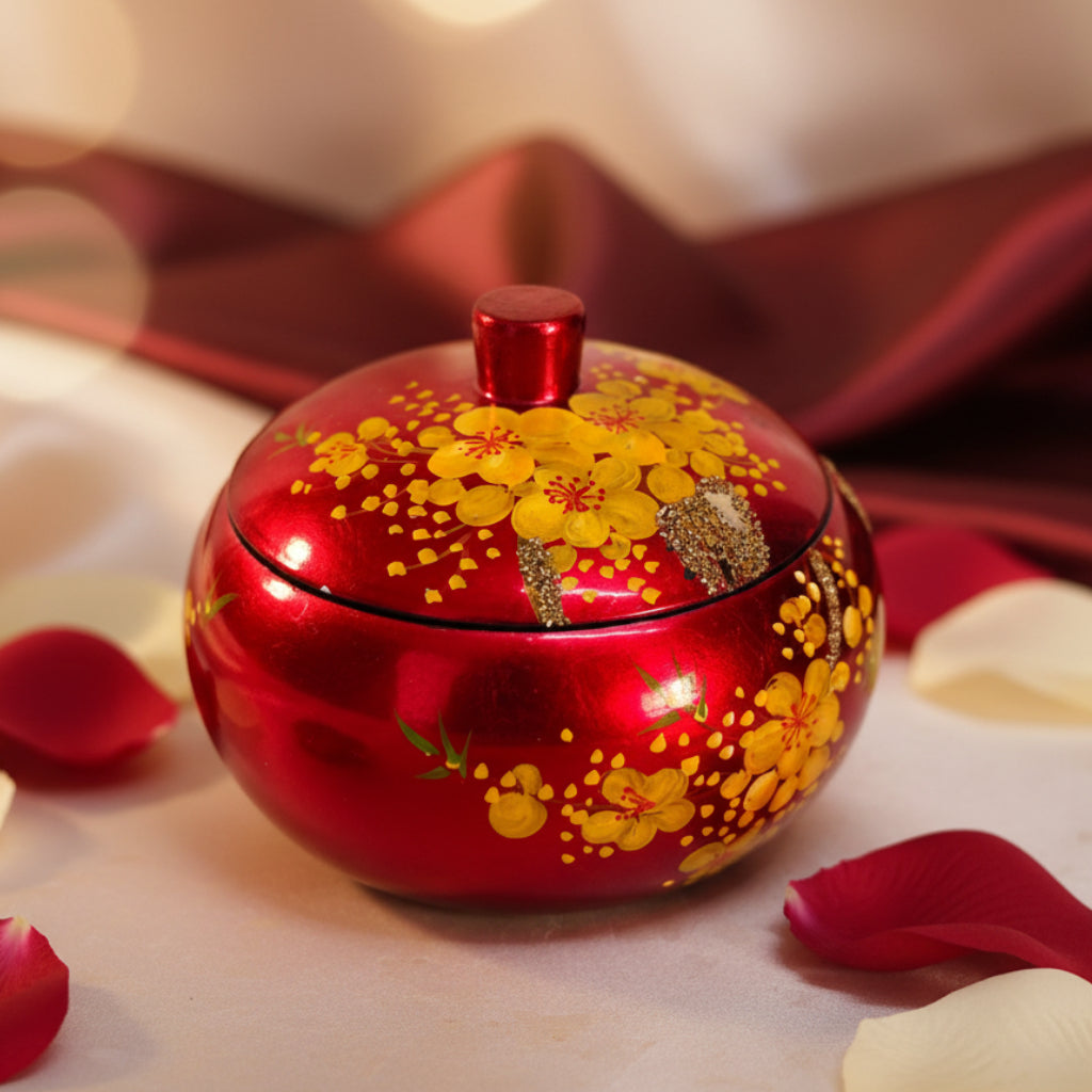 FOIL PAINTED JEWEL BOX