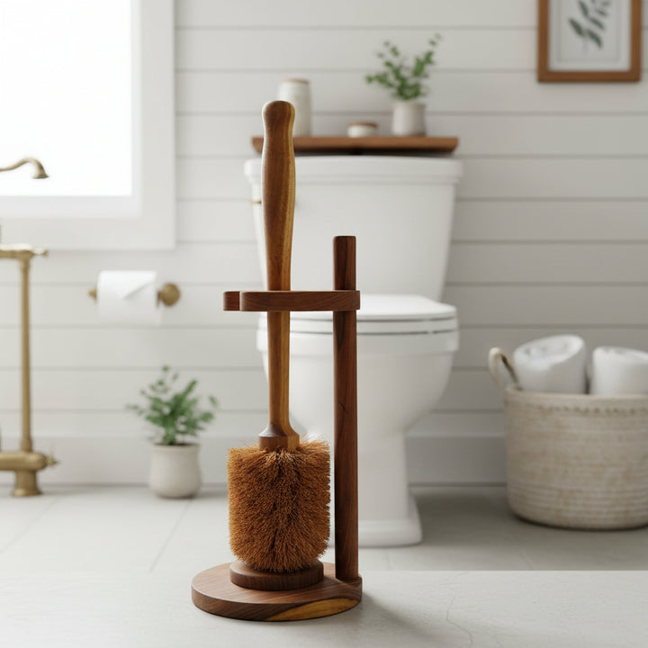 TEAK BATHROOM SCRUB