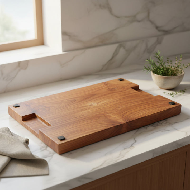 TEAK CUTTING BOARD M