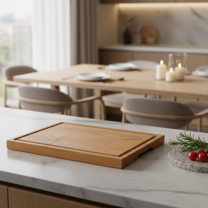 TEAK CUTTING BOARD M