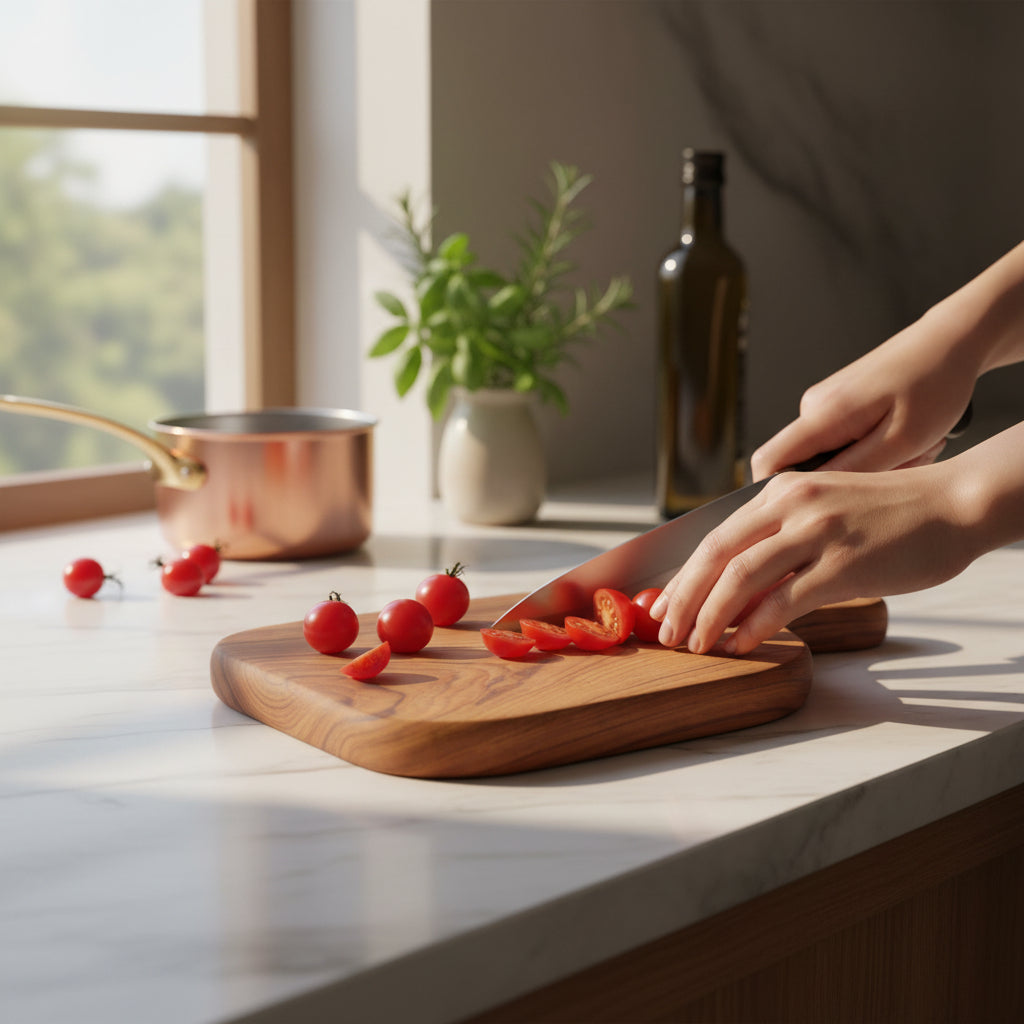 TEAK MINI CUTTING BOARD