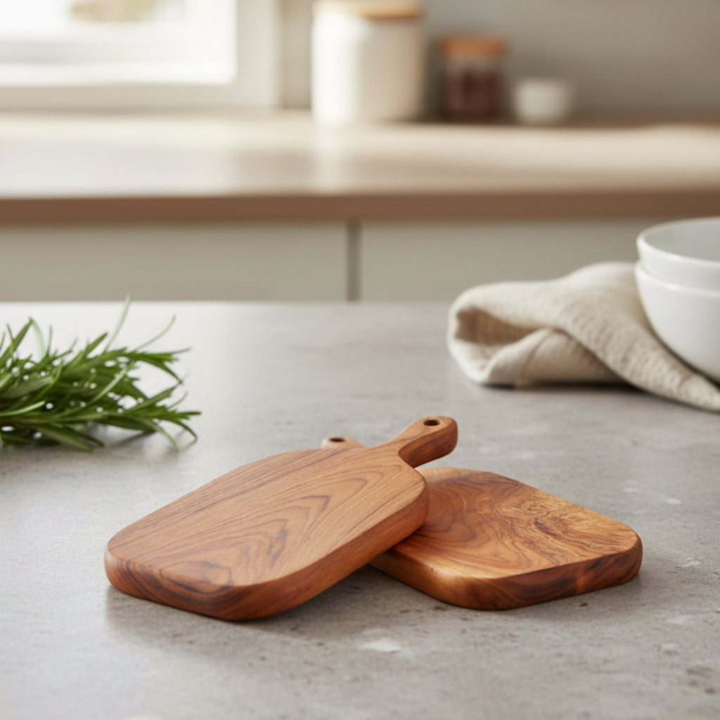 TEAK CUTTING BOARD
