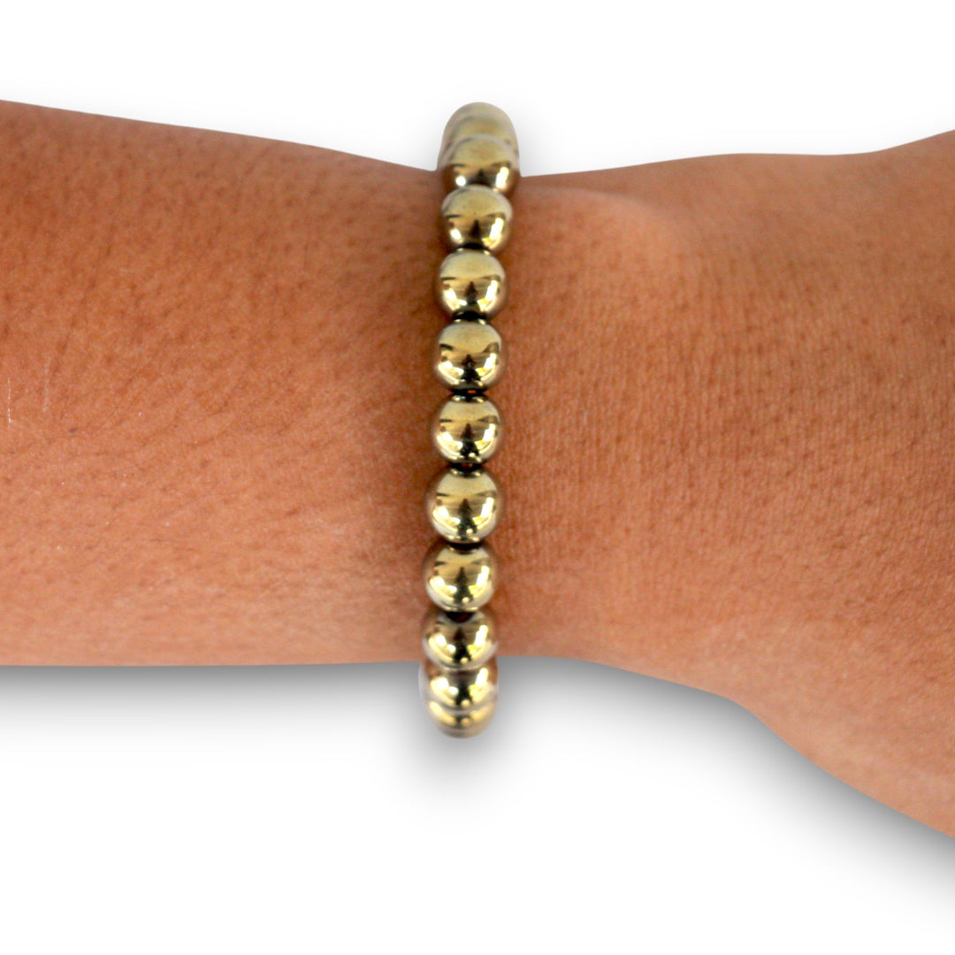 GOLDEN HEMATITE BRACELET