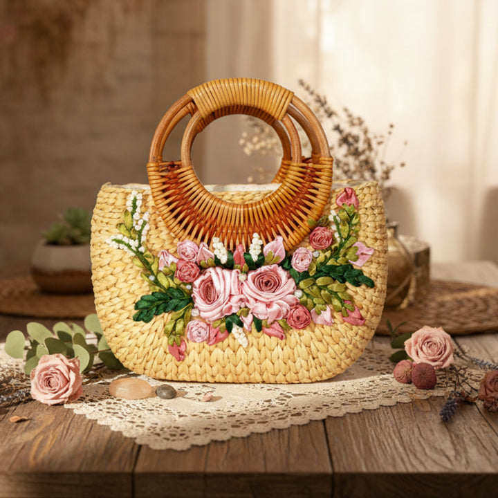 FLORAL HANDBAG