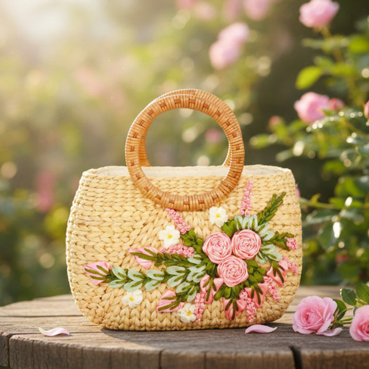 FLORAL HANDBAG