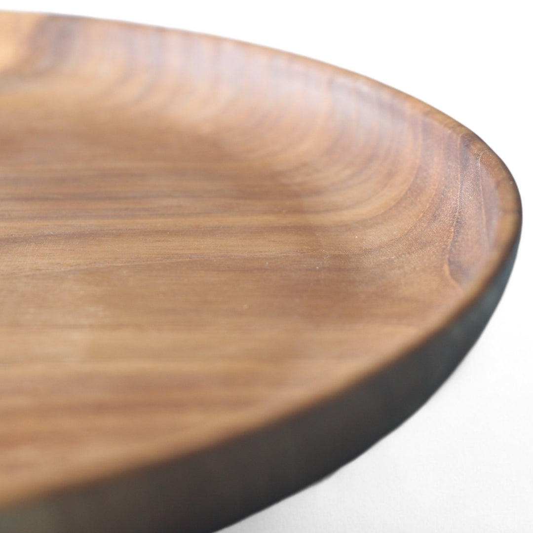 Teak Round Plate Plain