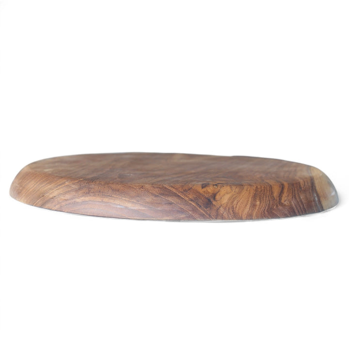 Teak Round Plate Plain