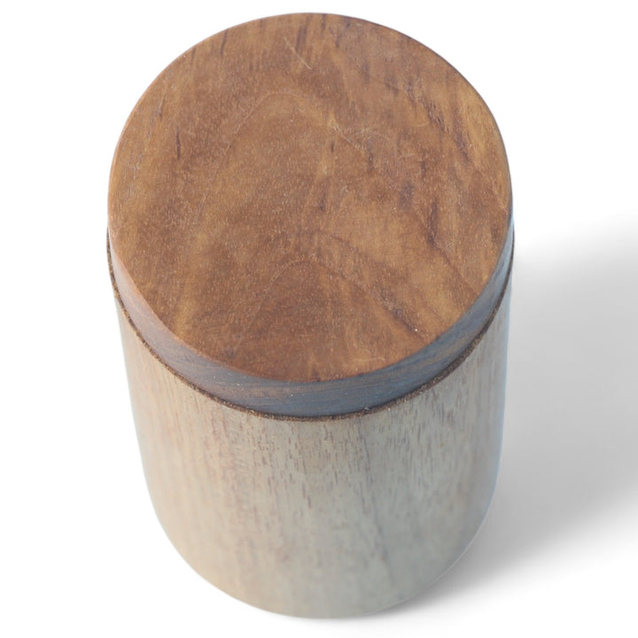 Teak Container with Lid Medium