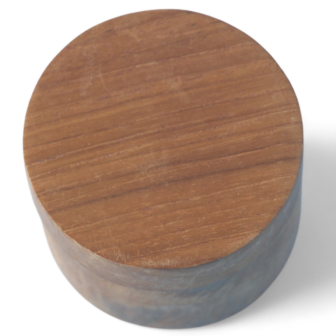 Teak Container with Lid Small