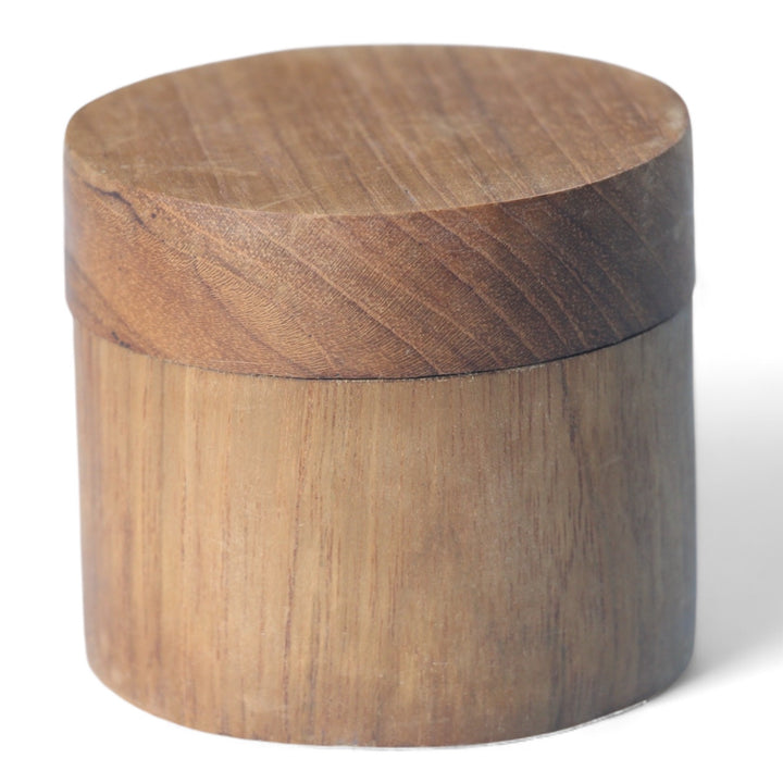 Teak Container with Lid Small