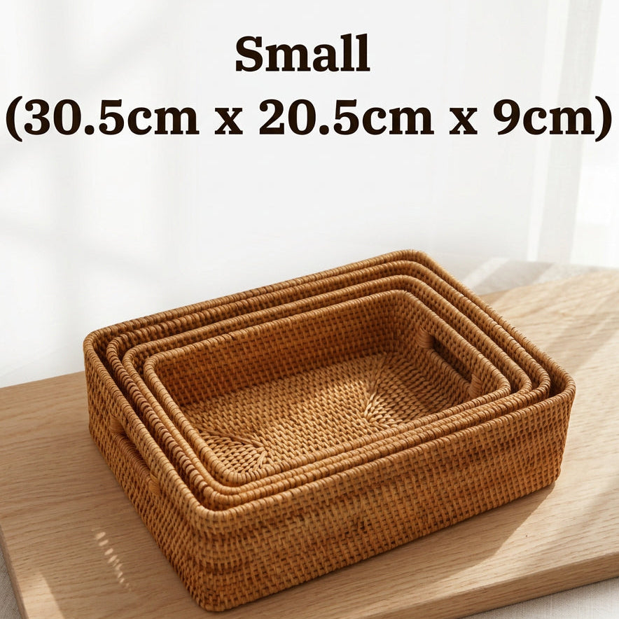 RATTAN UTILITY BASKET