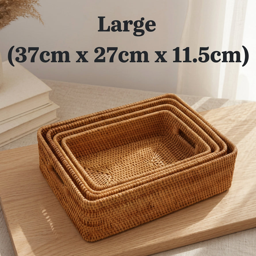 RATTAN UTILITY BASKET