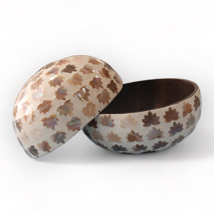 Maple Leaves Seashell Coconut Bowl (500ml)