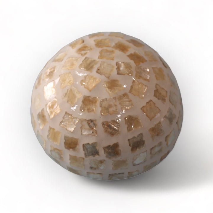 Golden Square Seashell Coconut Bowl (500ml)