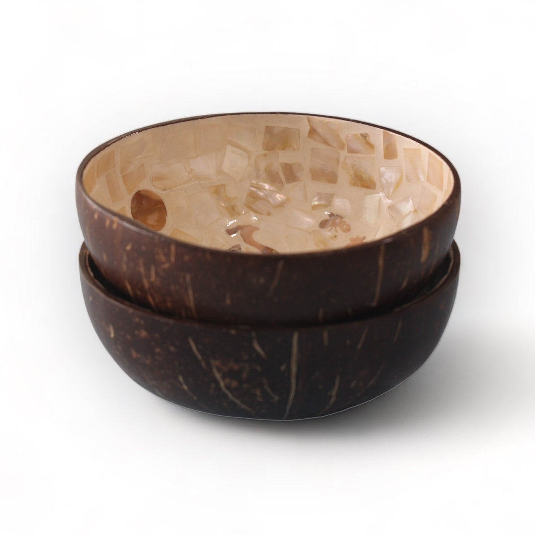 Peacock Seashell Coconut Bowl (500ml)