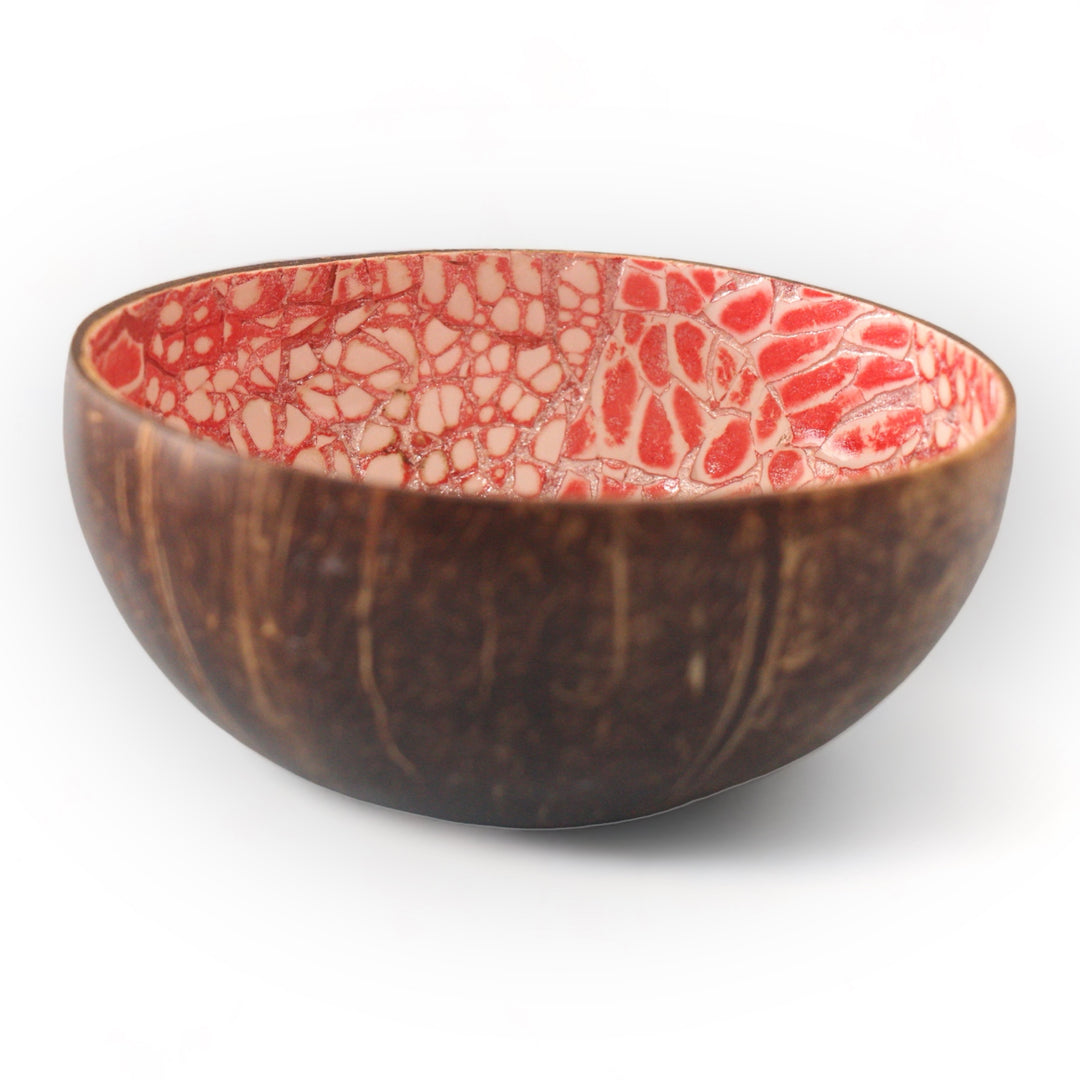 Egg Shell Inlaid Coconut Bowl (500ml)