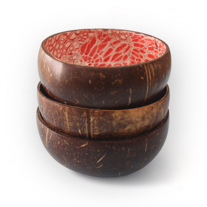 Egg Shell Inlaid Coconut Bowl (500ml)
