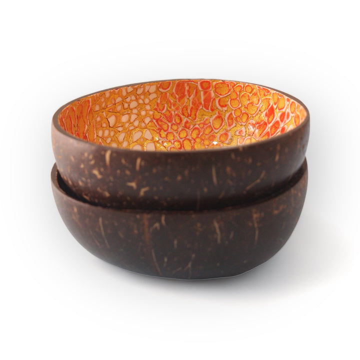 Egg Shell Inlaid Coconut Bowl (500ml)