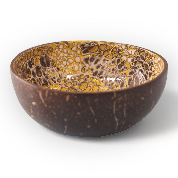 Egg Shell Inlaid Coconut Bowl (500ml)