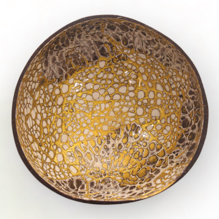 Egg Shell Inlaid Coconut Bowl (500ml)
