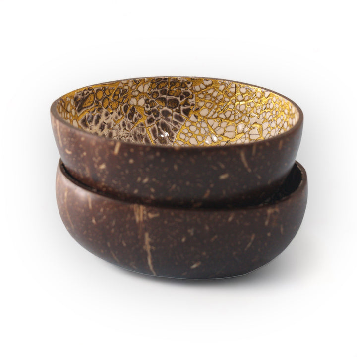 Egg Shell Inlaid Coconut Bowl (500ml)