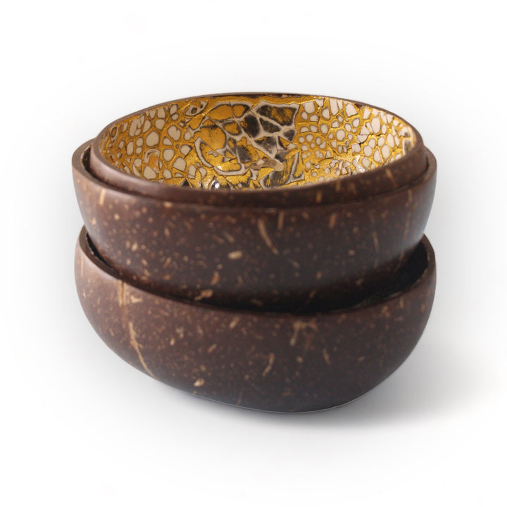 Egg Shell Inlaid Coconut Bowl (500ml)