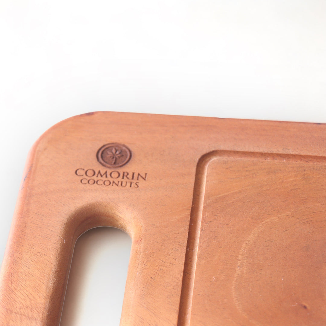 Mahogany Wood Cutting Board with Easy Holding Handle