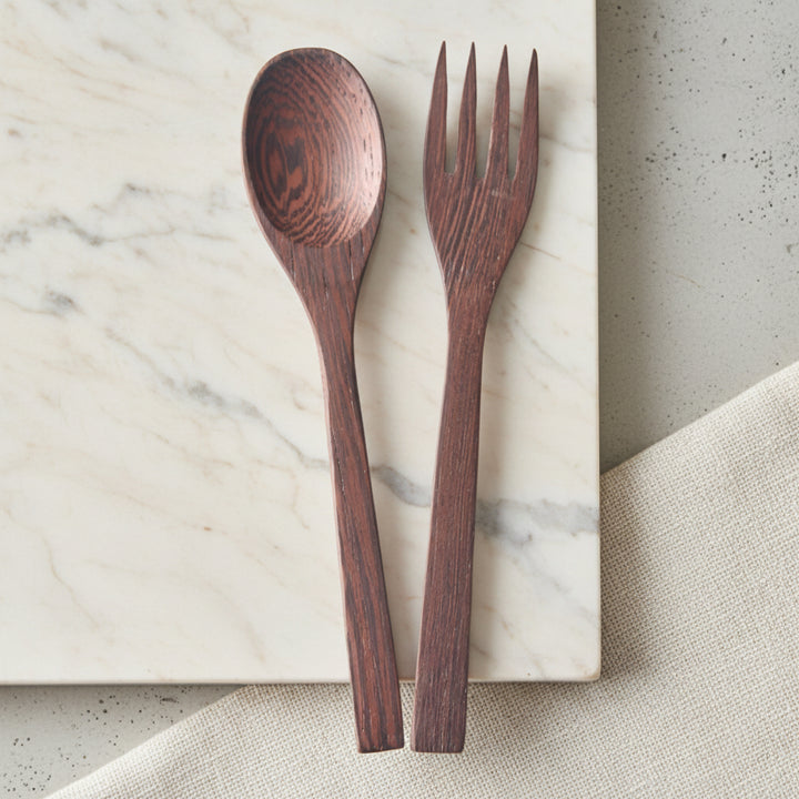 COCONUT WOOD BOWL WITH SPOON