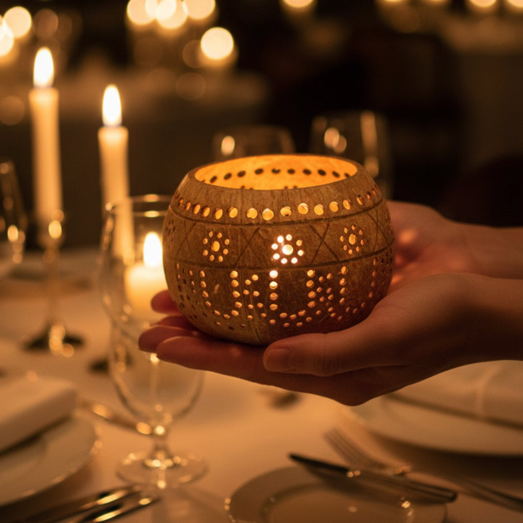 TEA LIGHT CANDLE HOLDER