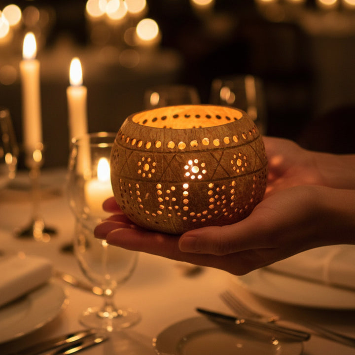 TEA LIGHT CANDLE HOLDER