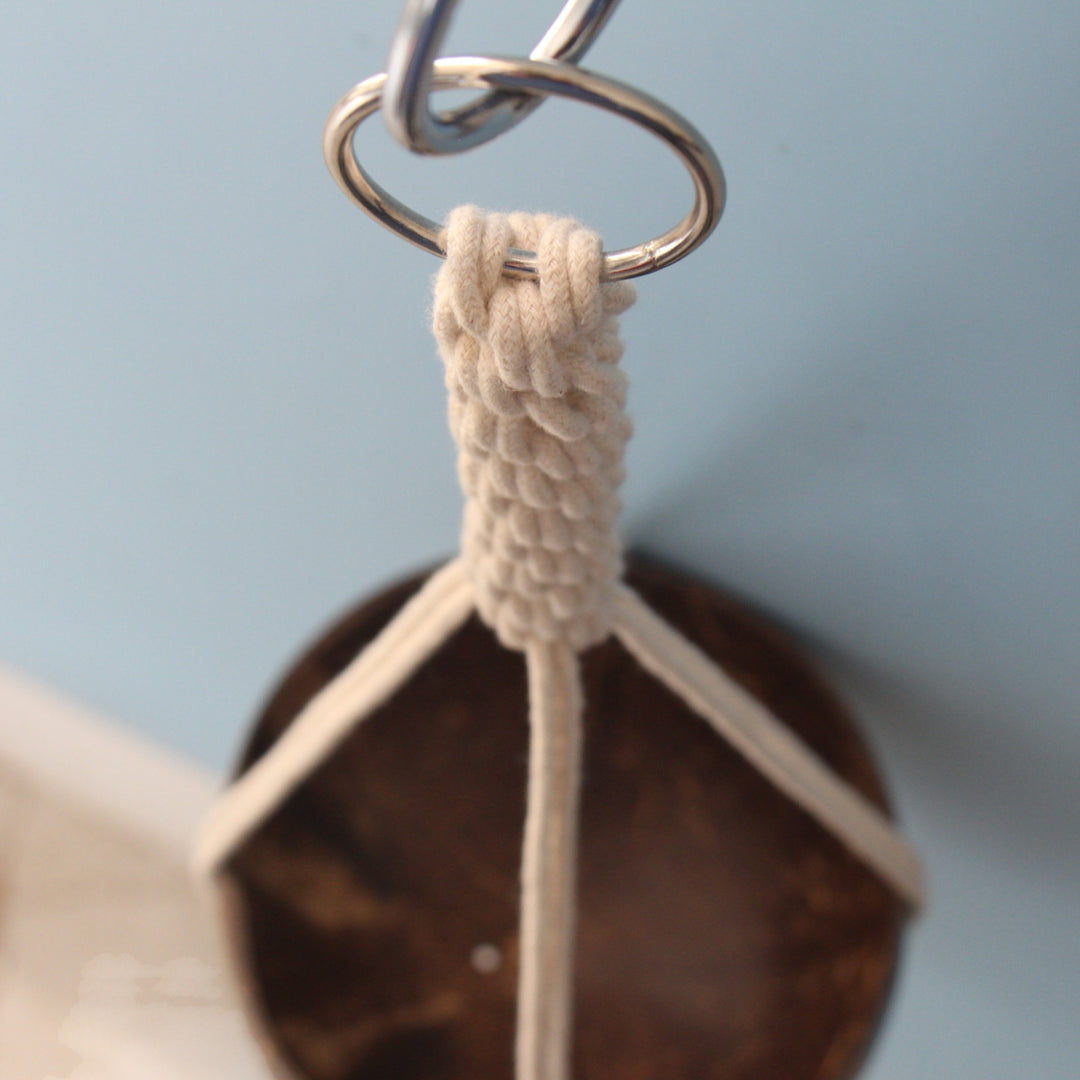 Hanging Planters with Macrame Designs