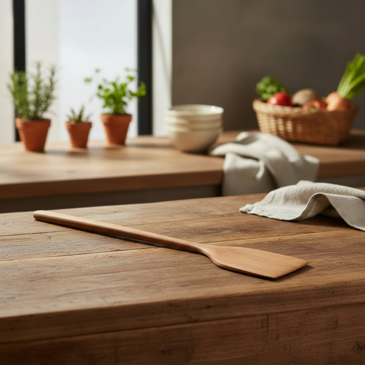 TEAK FRYING PADDLE