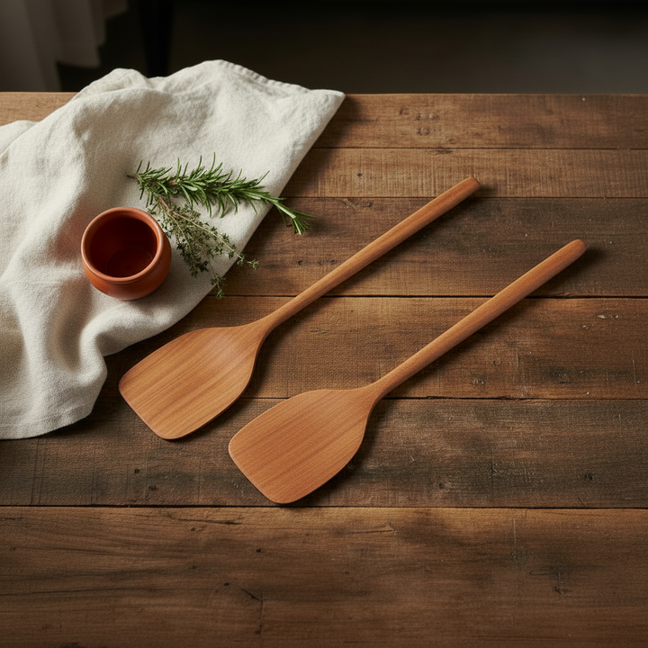 TEAK FRYING PADDLE