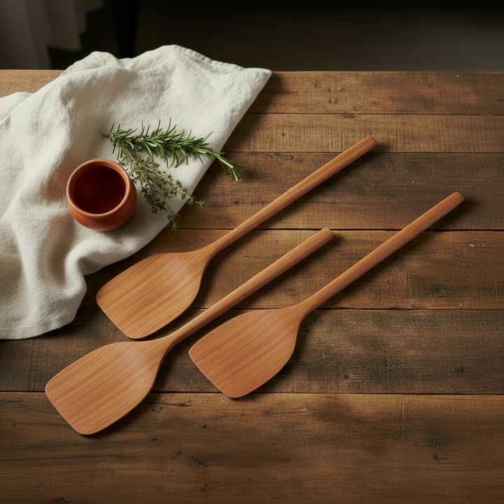 TEAK FRYING PADDLE