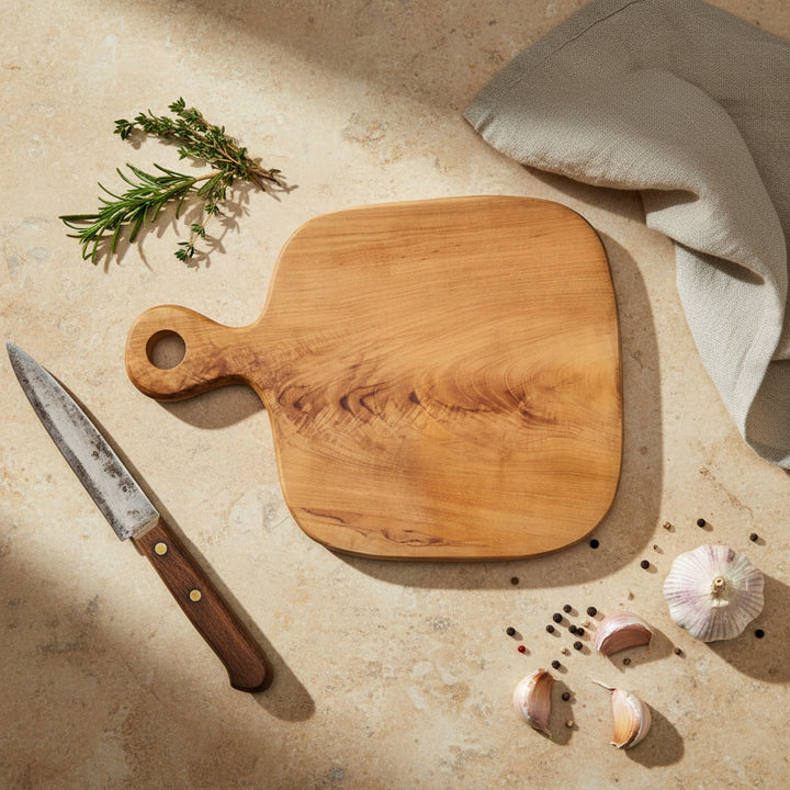 TEAK SOFT END CUTTING BOARD