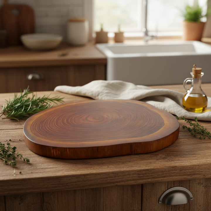 TEAK CUTTING BOARD