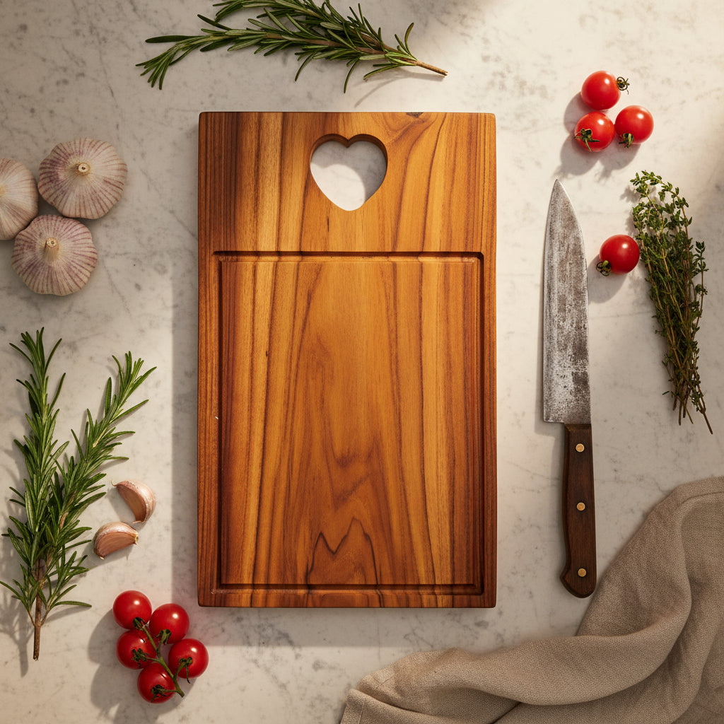 TEAK CUTTING BOARD